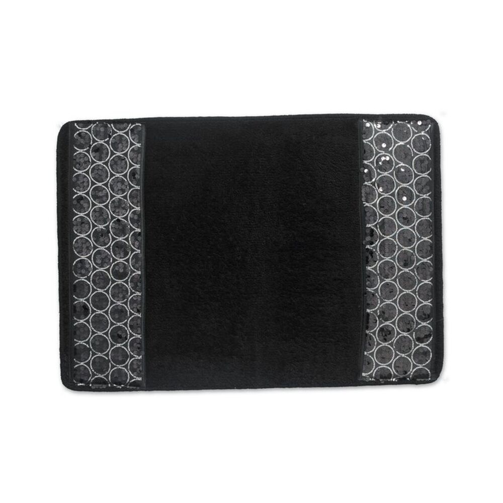 Popular Bath Black Sinatra Bath Decor Accessories, Premium, Durable, Acrylic